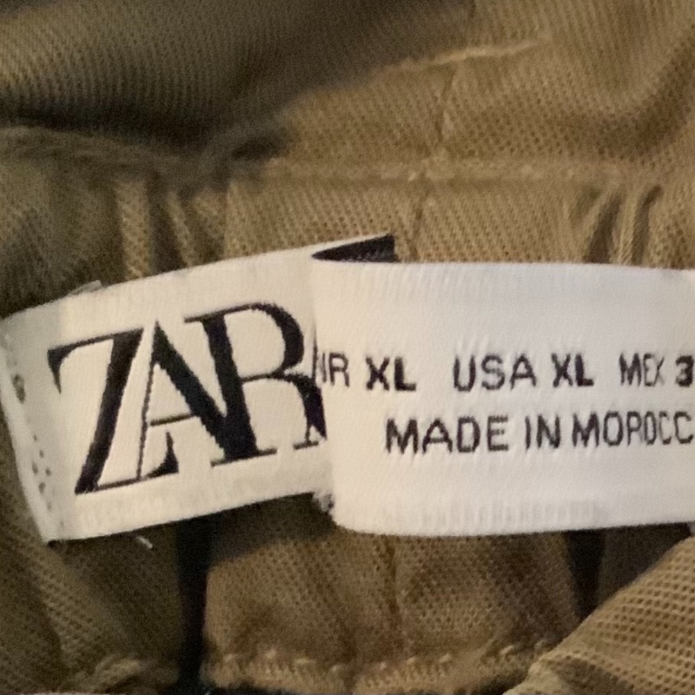 ZARA Wide Leg pants w/ belt